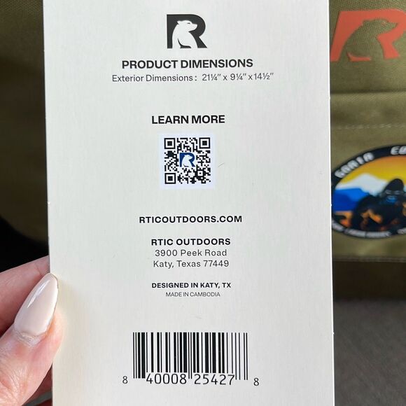 RTIC Everyday insulated cooler 35L collapsible tote bag NWT - Picture 2 of 14